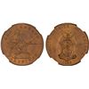 Image 1 : PHILIPPINES: U. S. Commonwealth, AE centavo, 1944-S, NGC MS66 RD