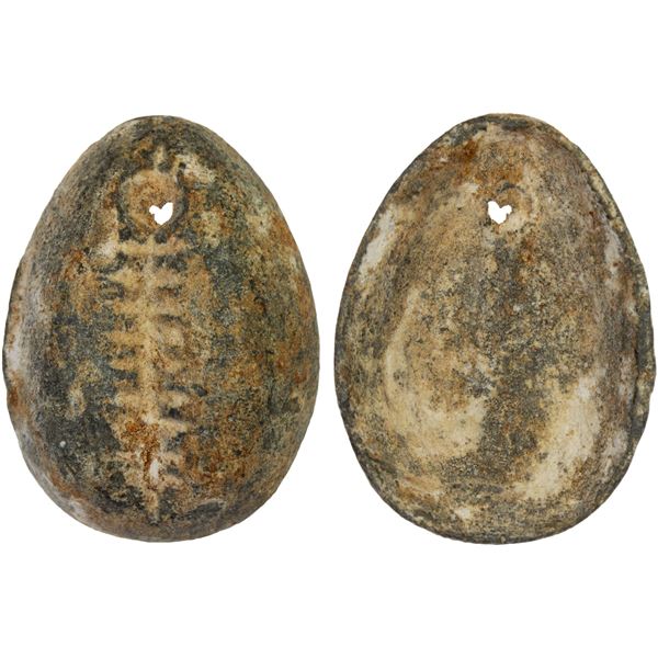 ZHOU: lead cowrie (5.69g), ca. 1000-700 BC, VF