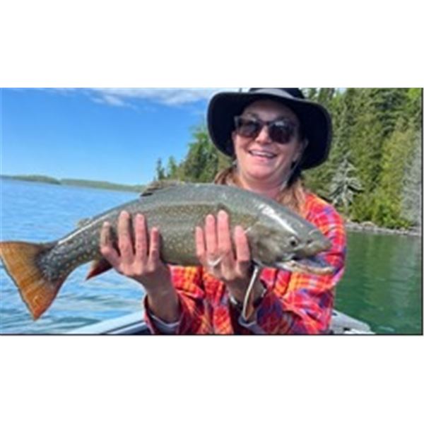 Ontario 5 Days 4 Nights Trophy Brook Trout Fishing for Two Anglers