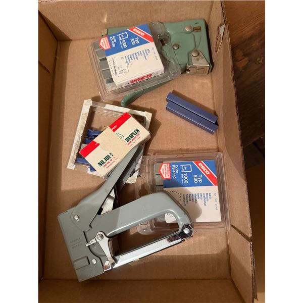 Staplers and Staples