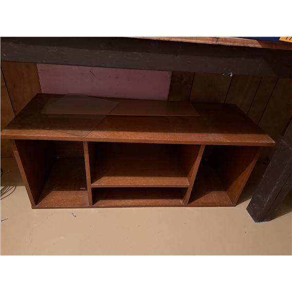 Shelf 43" x 16" the 18 inches tall