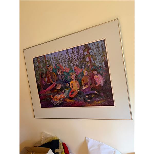 Elsie  Parkinson's artwork was  local artist 36" x28"