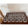 Image 2 : Folding Vintage Tea cart  glasses included