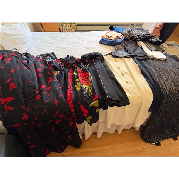 Dresses, skirts, and fancy pants