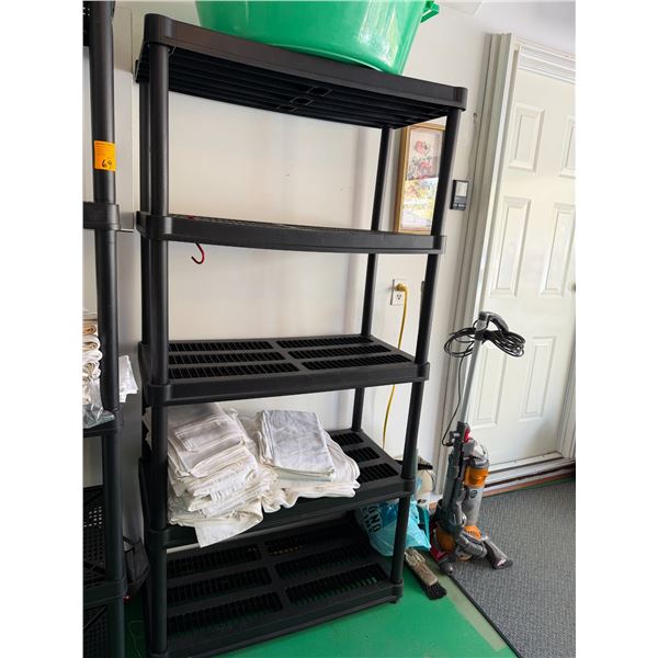 Shelf contents not included