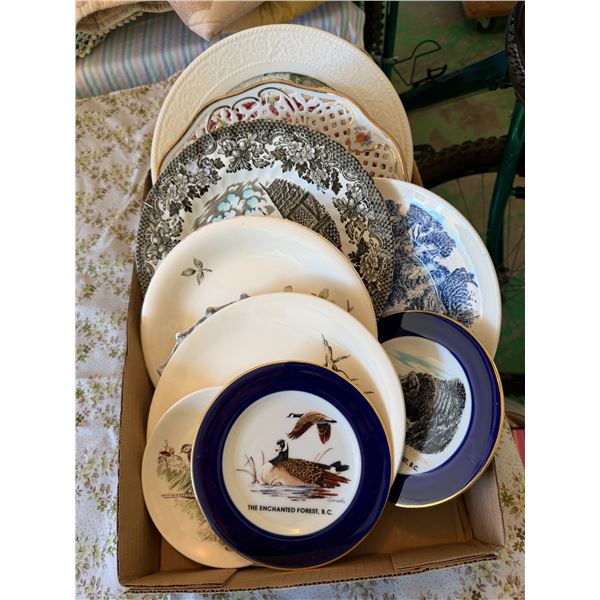 Assorted Collector plate plates