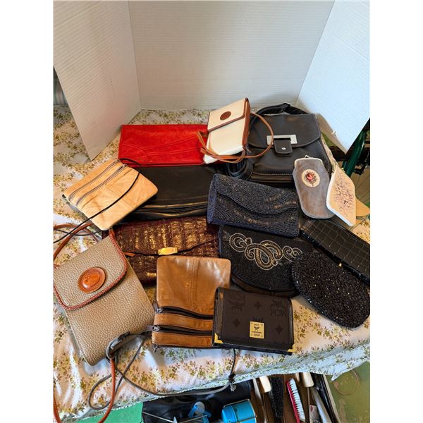 Purses, wallet, and Glass holders