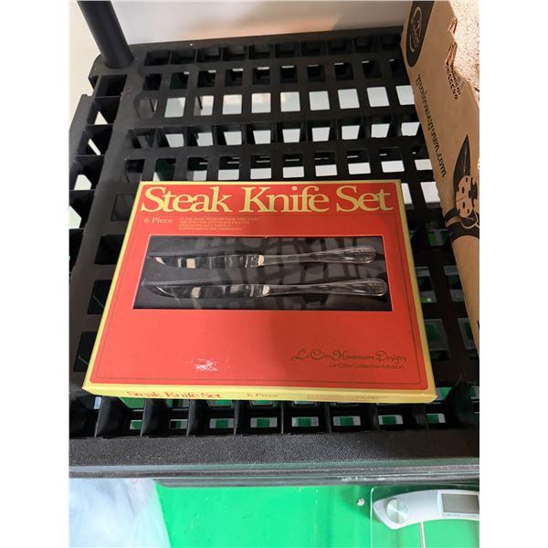 La Cote Home designs stake Knife set