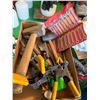 Image 1 : Assorted tools, rubber, mallet, clamps, etc.