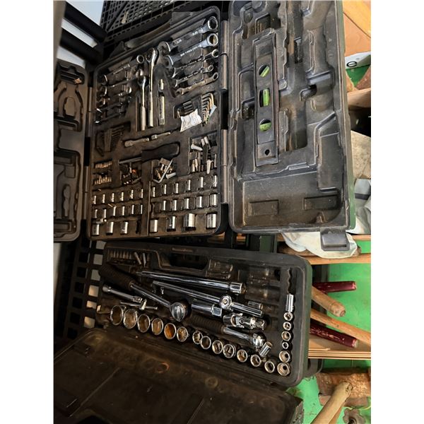 Sockets wrenches, etc.