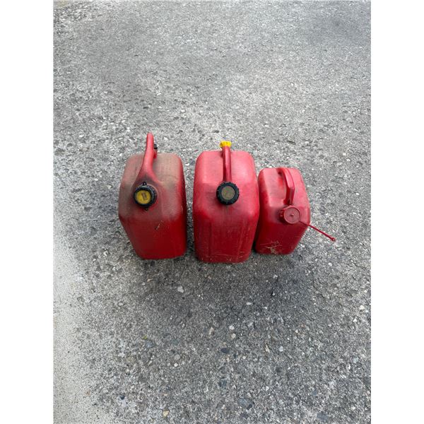 Fuel container containers some have contents