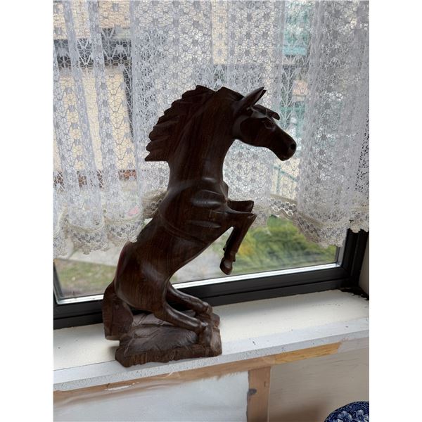Carved horse