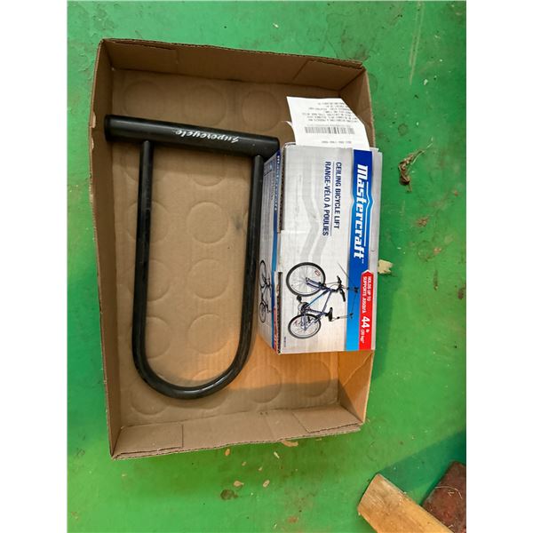 Bike hanger and Lock no key