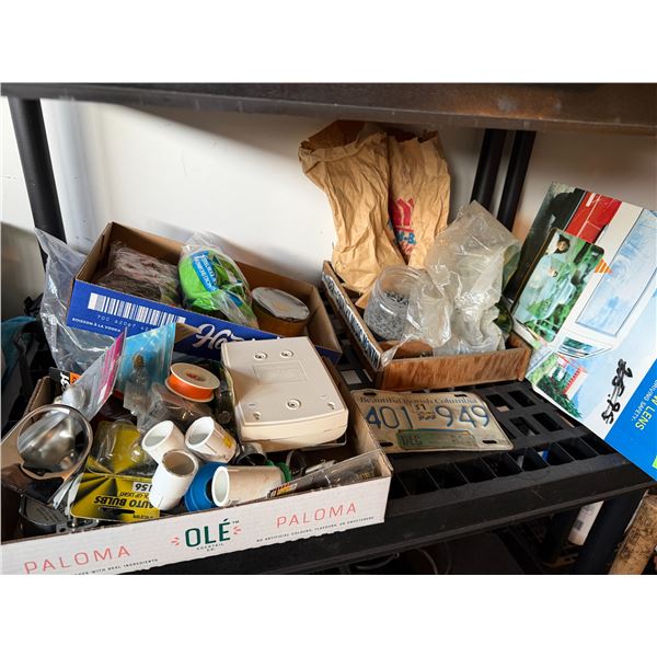 Miscellaneous garage related items