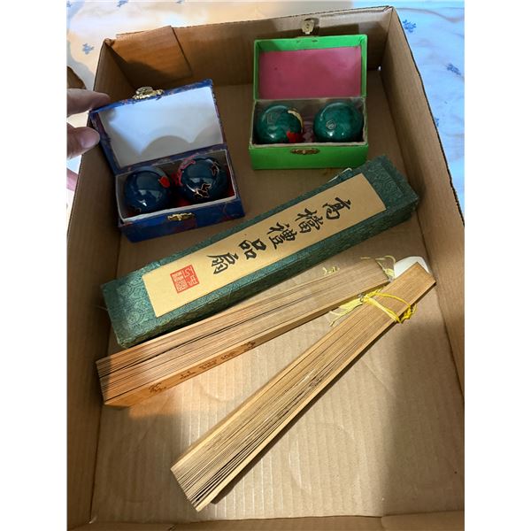 Fans and relaxation balls