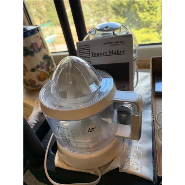Yogurt maker and other