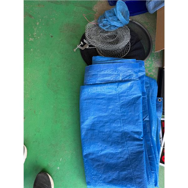 Tarp and other items