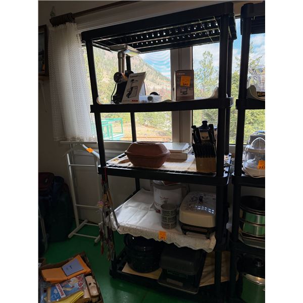 Shelf contents not included