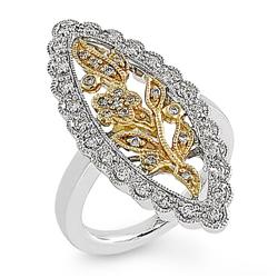 Genuine 0.50 ctw Diamond Ladies Ring  