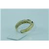 Image 2 : Genuine Diamond & Blue Sapphire Ring 14K Gold