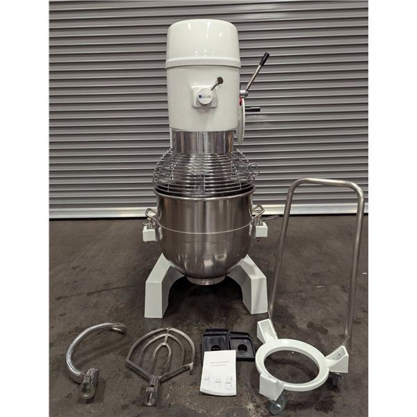 Eurodib M60A 60qt Planetary Mixer W/Attachments & Bowl Trolley