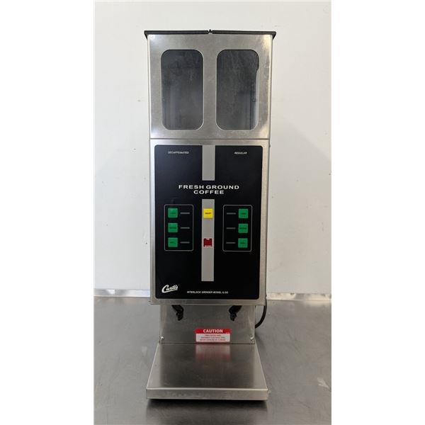 Curtis ILGD-10 Twin Coffee Grinder with Digital InterLock