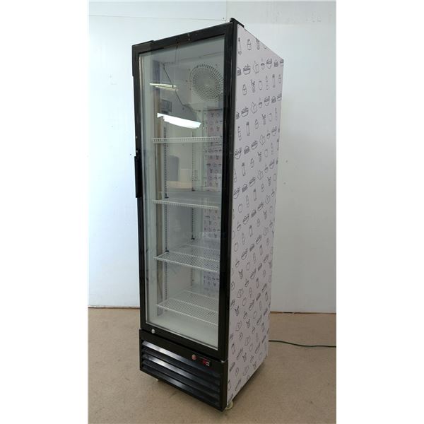 24" Glass Door Upright Cooler