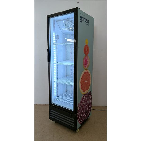 24" Glass Door Upright Cooler