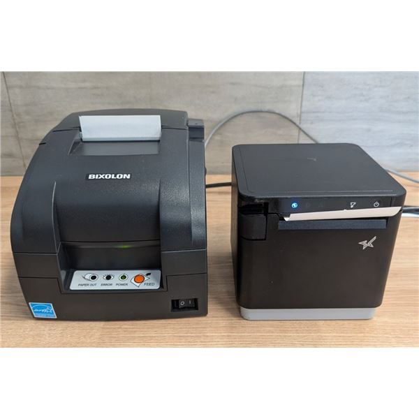 Bixolon Receipt Printer & mC-Print3 Thermal Receipt Printer - Lot of 2pcs