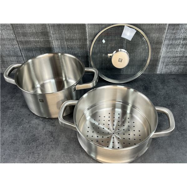 Zwilling Joy 3L Sauce Pot with Steamer Insert