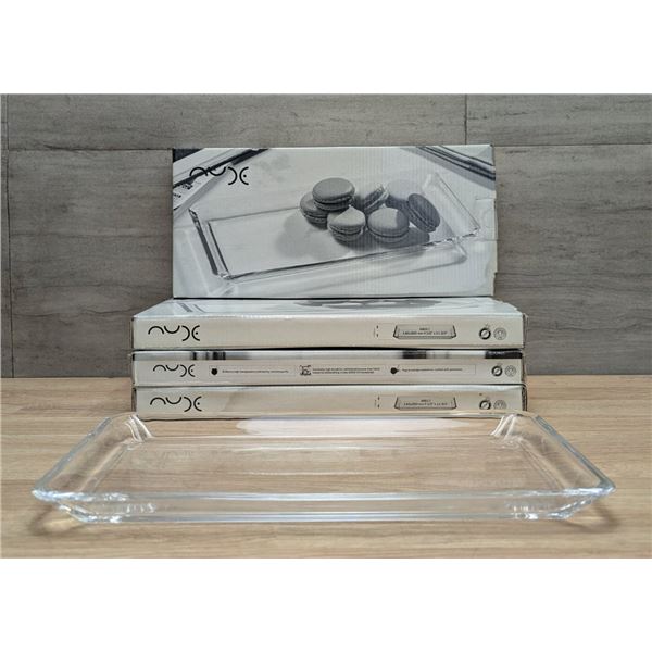 Grace Serving Trays 0.75 x 11.75 x 5.5", Browne NG68017 - Lot of 4