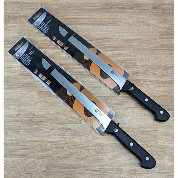 Universal 10" Ham/Salmon Knives, Richardson Sheffield FN209 - Lot of 2