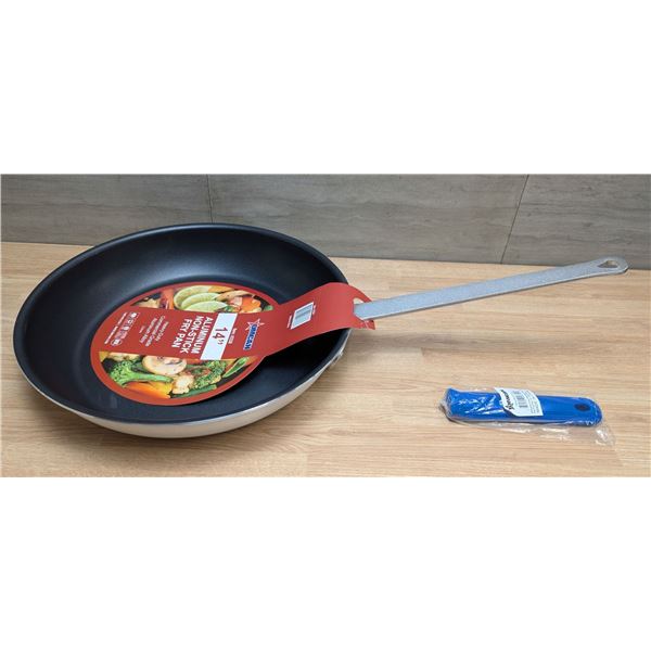 14" Non-Stick Fry Pan, Omcan 43338, 43338+43341