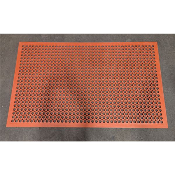 36" x 60" Terra Cotta Anti-Fatigue Mat, Omcan 23585 | L12-1