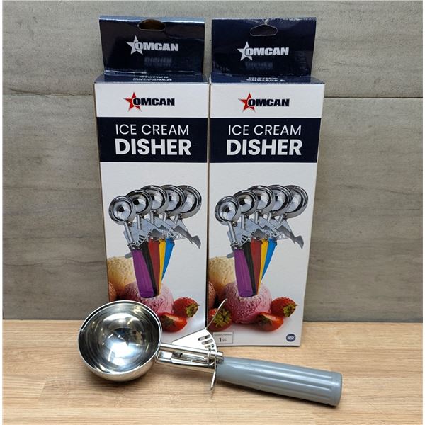 4oz Dishers, Omcan 34841 - Lot of 2