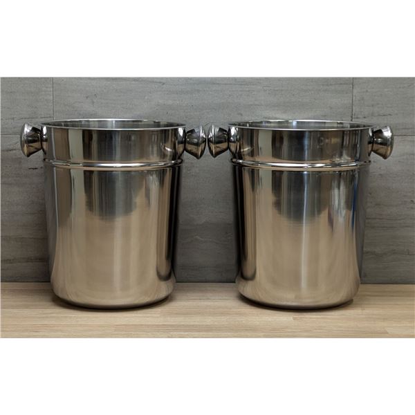 8qt Wine Bucket, Omcan 80836 - Lot of 2