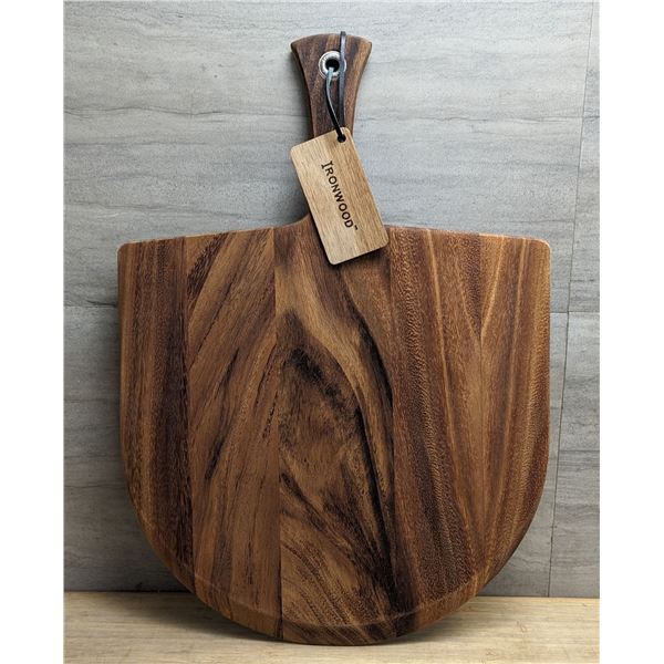 14" x 20" Ironwood Acacia Wood Peel, 28214-PIZZA PEEL