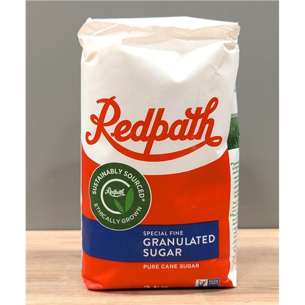 Redpath Granulated Sugar 2Kg - Lot of 5