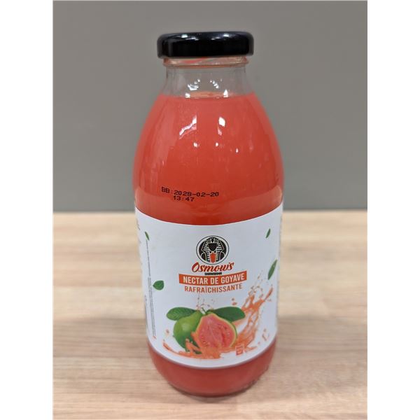 Osmow's Guava Nectar 473mL - Lot of 9