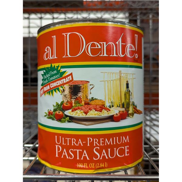 Al Dente! Ultra Premium Pasta Sauce, 2.84L - Lot of 4