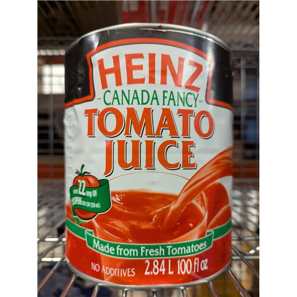 Heinz Tomato Juice, 2.84L - Lot of 5