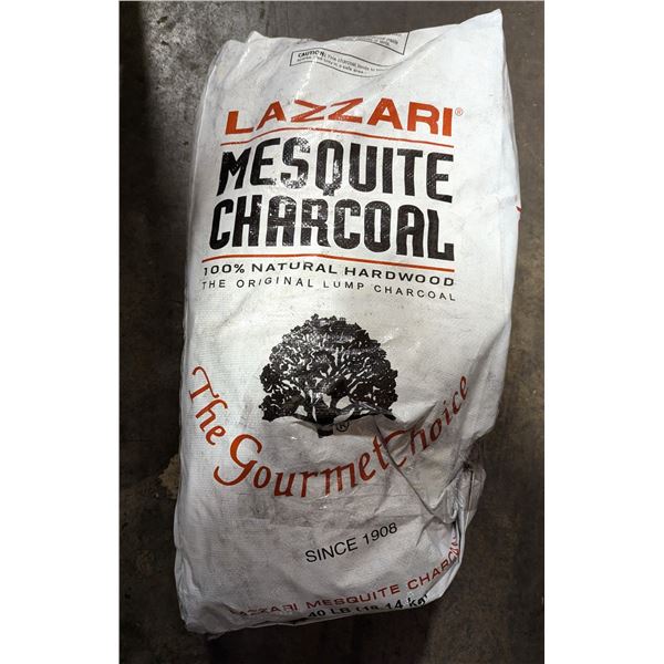 Lazzari Mesquite Charcoal, 40Lbs