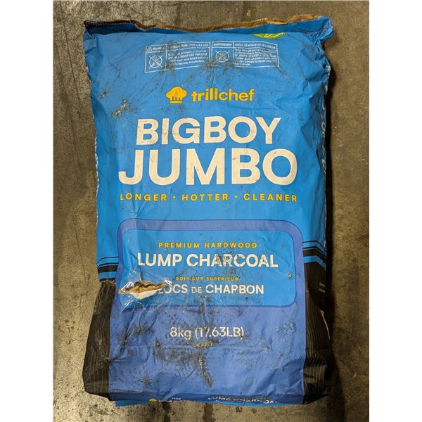 Trillchef Big Boy Jumbo Lump Charcoal, 8 Kg