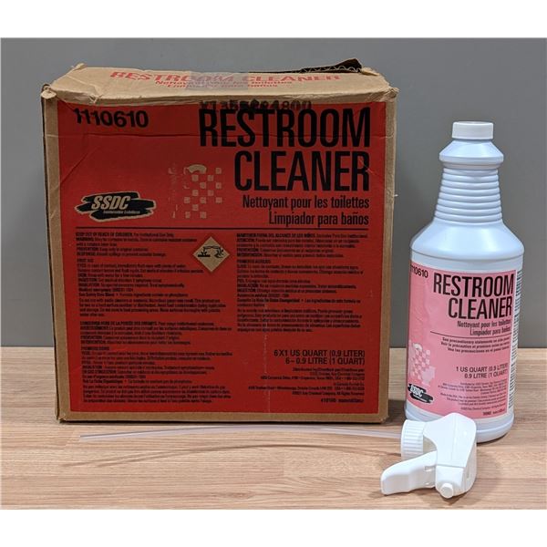SSDC Restoom Cleaner, 900mL- Lot of 6