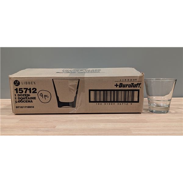 Libbey 15712 Endeavor 12oz Old Fashioned Glasses - Lot of 9 | EC4