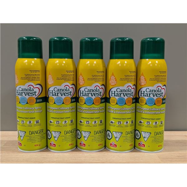 Canola Harvest All Purpose Culinary Spray - Lot of 5 | EC4
