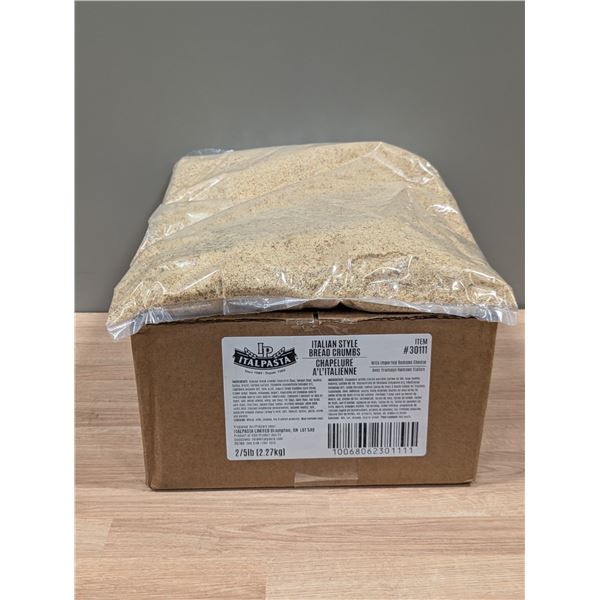 Italpasta Italian Style Bread Crumbs, Lot of 10lbs (5lbs x 2 bags) | Cooler3