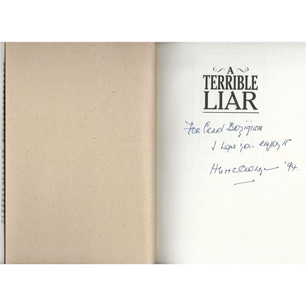 Hume Cronyn signed book