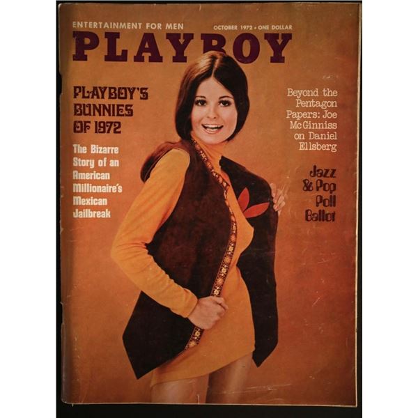 Playboy Magazine October 1972 Issue