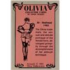 Image 2 : Artist Olivia DeBerardinis Pin Up 1992 Collector Card